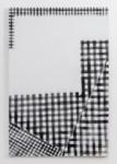Cheryl Donegan; Untitled (1st Grid), 2011; spray paint on canvas. 36 in. x 24 in.