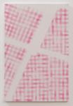 Cheryl Donegan; Untitled (1st Pink Gingham), 2010; acrylic spray paint on canvas. 36 in. x 24 in. 