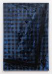 Cheryl Donegan; Untitled (Dark Corner Grid), 2010; acrylic spray paint on canvas. 36 in. x 24 in.