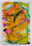 Cheryl Donegan; Untitled (Garlands), 2011; acrylic spray paint on canvas. 36 in. x 24 in. 