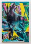 Cheryl Donegan; Yr Geisha, 2010; acrylic spray paint on canvas 36 in. x 24 in. 